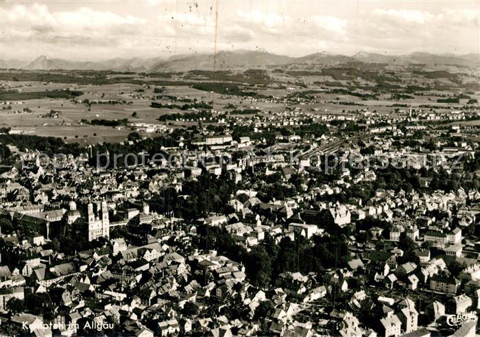 Kempten Allgaeu Fliegeraufnahme