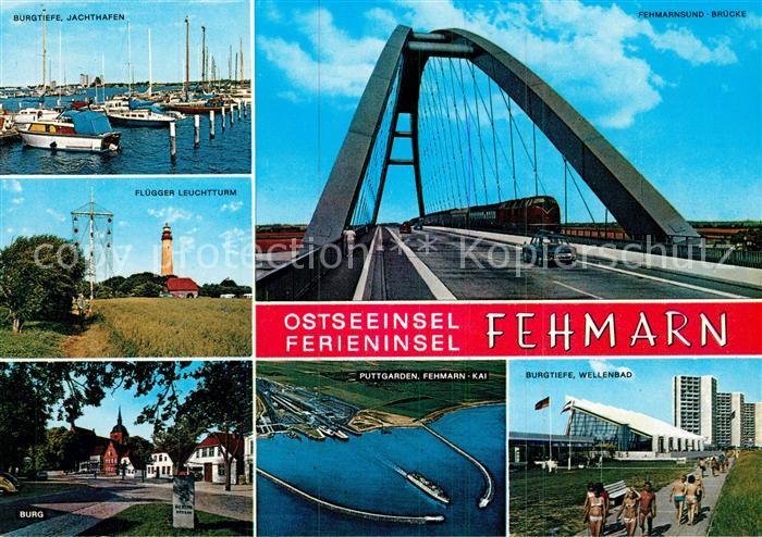 Fehmarn Burgtiefe Jachthafen Fluegger Leuchtturm Burg Puttgarden Fehmarn Kai Wel