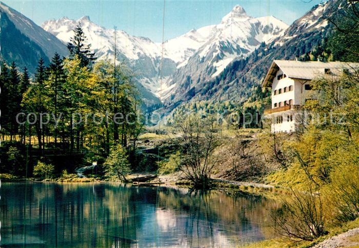 Christlessee mit Kratzer und Trettachspitze