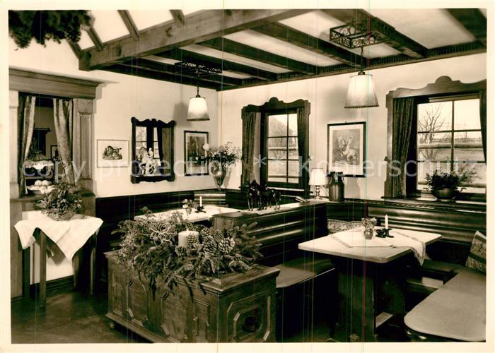 Offenbach Main Hofgut Neuhof Gutsschaenke Nischen im Reiterzimmer