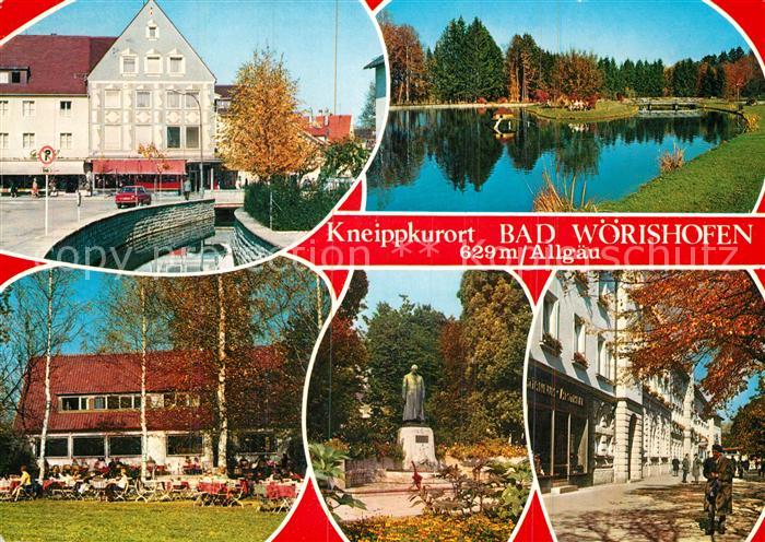 Bad Woerishofen Kurhaus Kurpark See Kneipp Denkmal