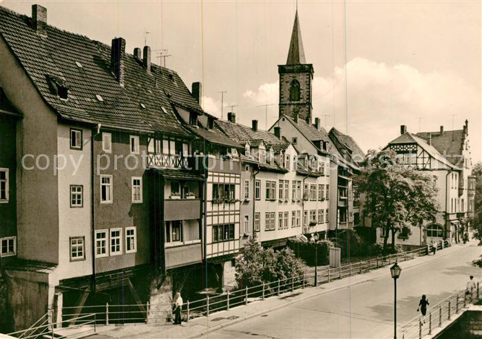 Erfurt Kraemerbruecke Suedseite