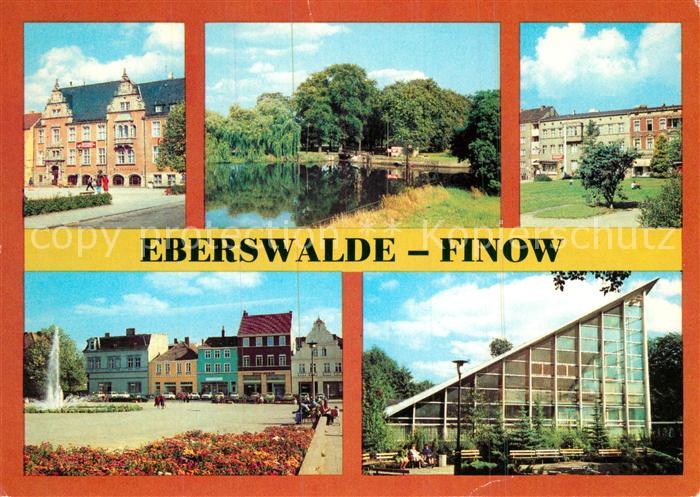 Finow Eberswalde Rathaus Schleuse Wilh Pieck Str PdF HOG Tierpark