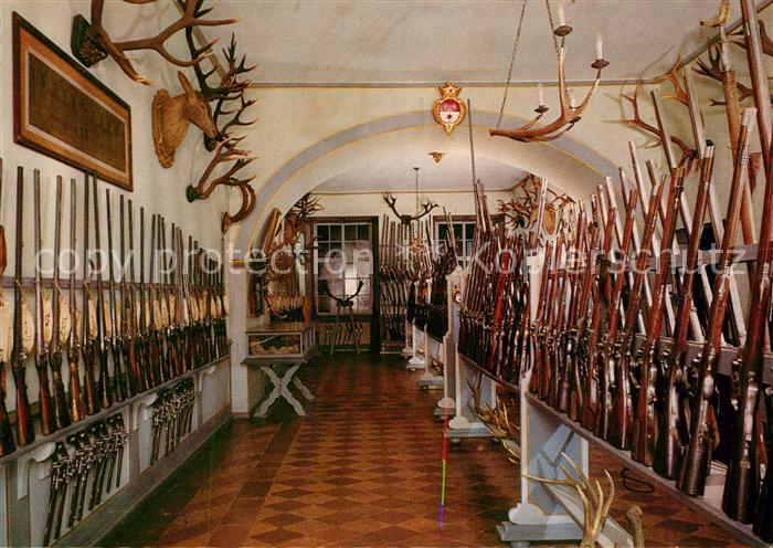 Erbach Odenwald Graefliches Schloss Gewehrkammer