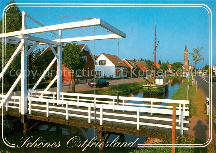 Rhauderfehn Hauptkanal Bruecke