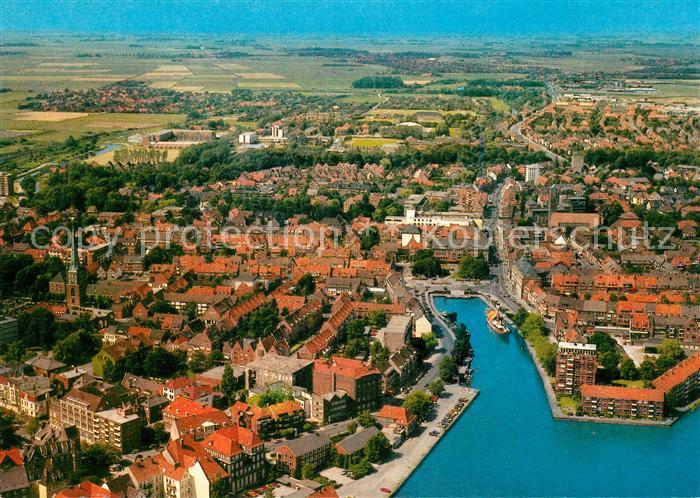 Emden Ostfriesland Fliegeraufnahme