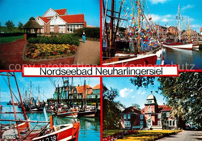 Neuharlingersiel Park Kutterhafen Details