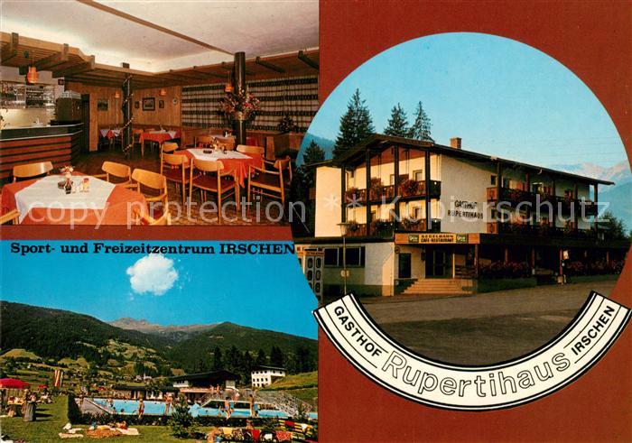 Irschen Kaernten Gasthof Rupertihaus Pension Schwimmbad