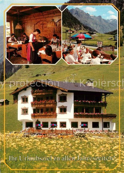 St Leonhard Pitztal Gasthof Alpenhof