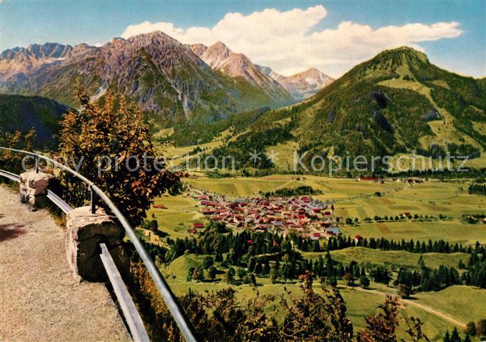 Bad Oberdorf Jochkanzel Pfannenhoelzer Breitenberg Rotspitze Nebelhorn Entschenk