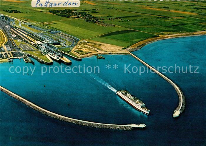 Puttgarden Fliegeraufnahme Ozeandampfer
