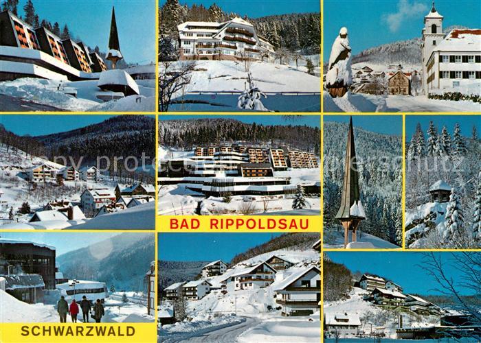 Bad Rippoldsau Schwarzwald mit Kurmittelhaus und Privat Sanatorium Villa Sommerb