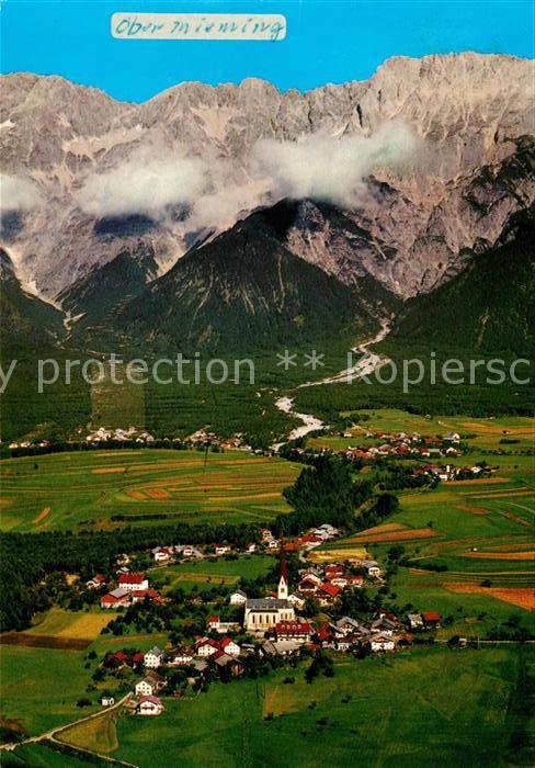 Obermieming mit Mieminger Bergen