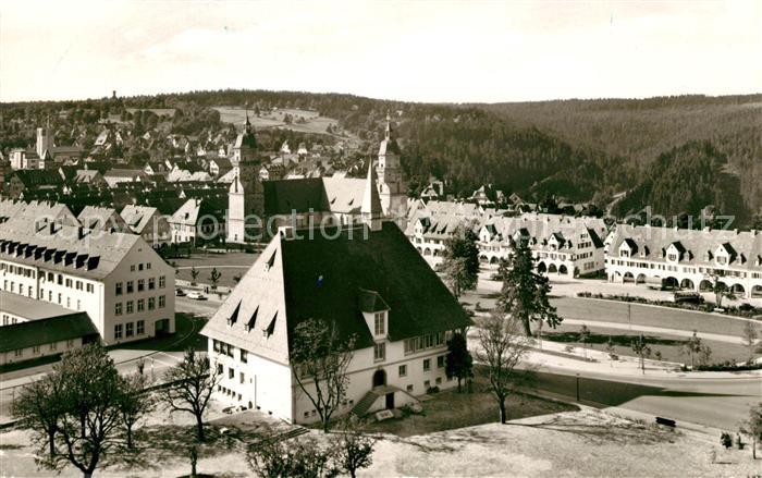 FREUDENSTADT BW Stadthaus Stadtkirche und Anlagen Luftkurort im Schwarzwald