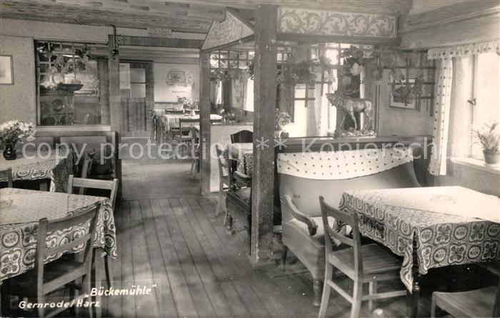 Gernrode Harz Bueckemuehle Gaststaette