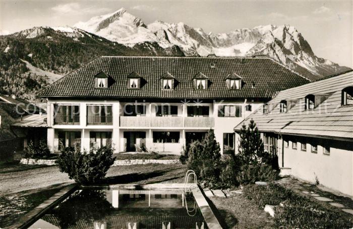 GARMISCH-PARTENKIRCHEN Bayern Kurhotel Sporthotel Saunatorium