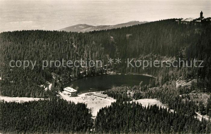 Mummelsee Berghotel Landschaftspanorama Schwarzwald