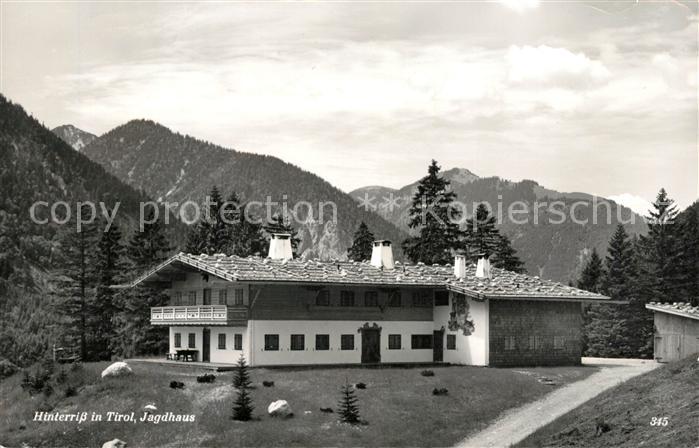 Hinterriss Tirol Jagdhaus Alpenblick