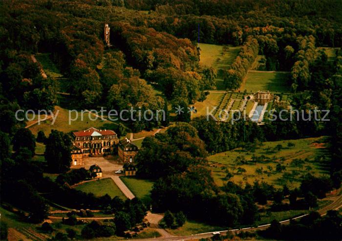 Calden Schloss Wilhelmsthal 18. Jhdt. Fliegeraufnahme