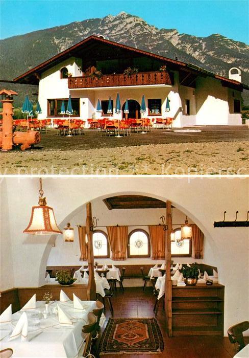 GARMISCH-PARTENKIRCHEN Bayern Osterfelder Hof Restaurant Alpenblick