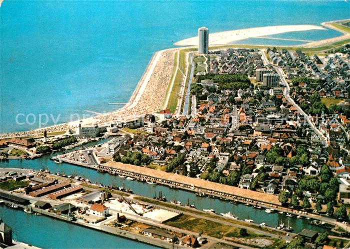 Buesum Nordseebad Fliegeraufnahme