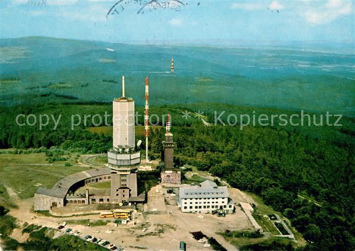 Grosser Feldberg Taunus Fernsehturm Berghotel Fliegeraufnahme