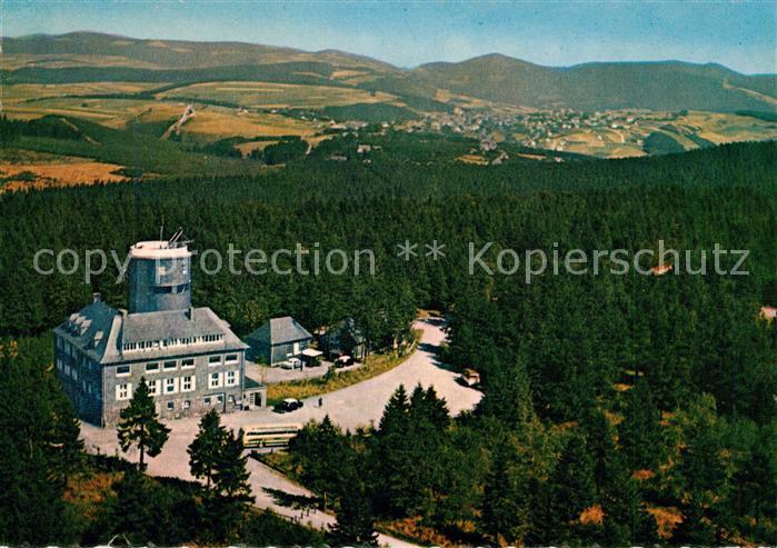Winterberg Hochsauerland Astenturm Berghotel Fliegeraufnahme