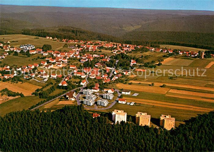 Dobel Schwarzwald Luftkurort Fliegeraufnahme