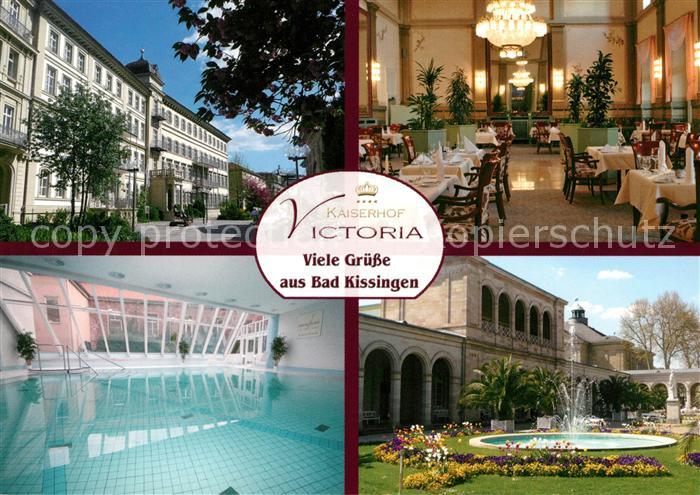 Bad Kissingen Kaiserhof Victoria Kurhotel Restaurant Hallenbad Kurpark
