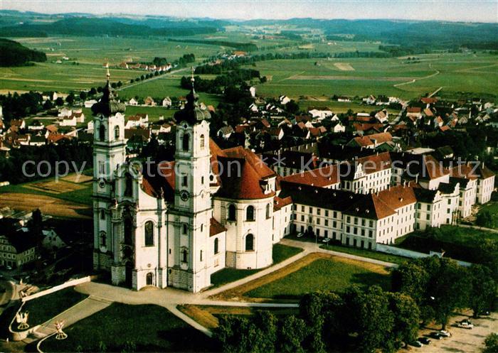 Ottobeuren Basilika Benediktinerabtei Fliegeraufnahme