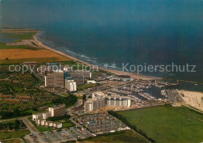 Damp 2000 Freizeitzentrum Sportzentrum Fliegeraufnahme