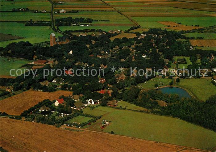 Nieblum Nordseebad Fliegeraufnahme