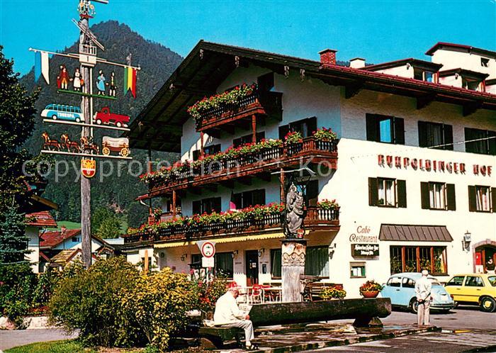 Ruhpolding Hotel Restaurant Marienbrunnen Maibaum