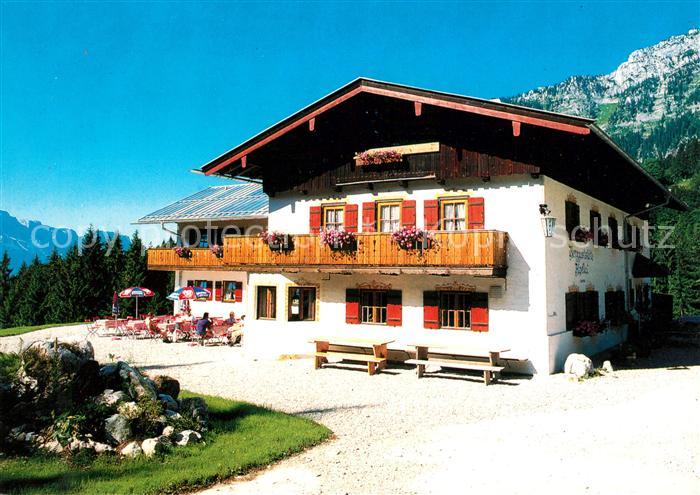 Schoenau Koenigssee Berggaststaette Alpeltal Alpen
