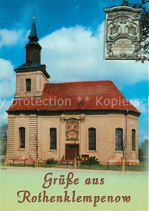 Rothenklempenow Barocke Gruftkirche 18. Jhdt. Familienwappen derer von Eickstedt