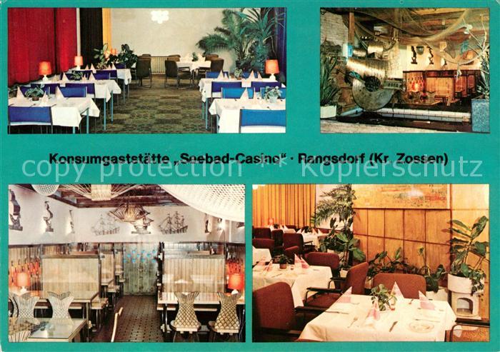 Rangsdorf Konsumgaststaette Seebad Casino