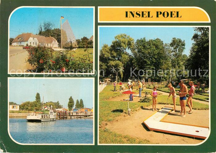 Insel Poel OT Kirchdorf OT Timmendorf Anlegestelle Weisse Flotte Schwarzer Busch