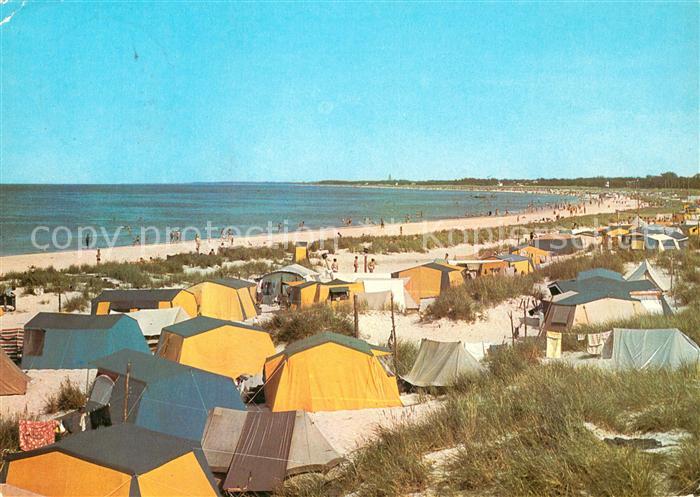 Prerow Ostseebad Zeltplatz Strand