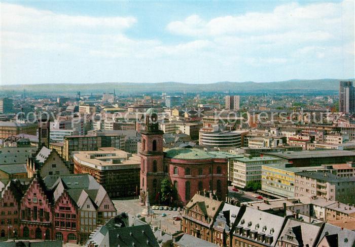 Frankfurt Main Stadtpanorama