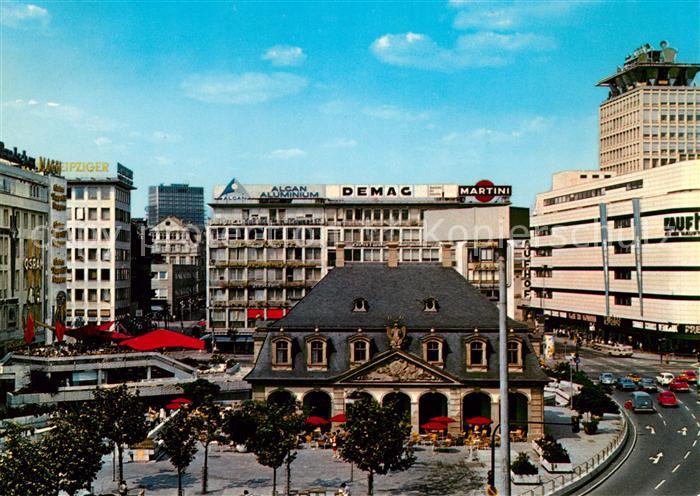 Frankfurt Main Hauptwache und Cafe Kranzler