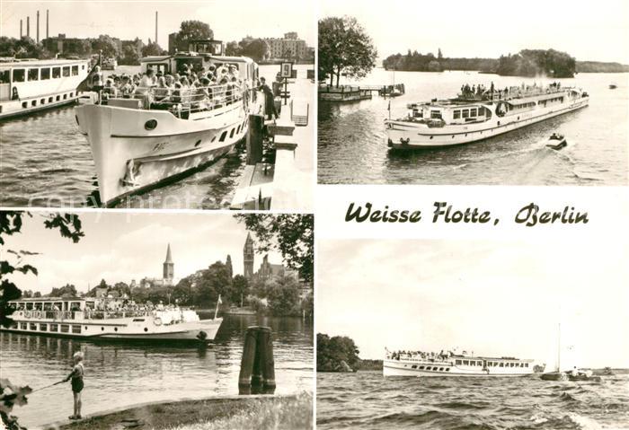 BERLIN  CITY Weisse Flotte Ausflugsdampfer