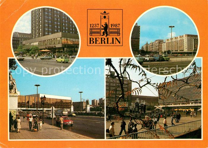 BERLIN  CITY Hotel Metropol Karl Liebknecht Strasse Palast der Republik Alexande