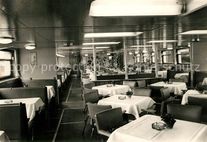 BERLIN  CITY Weisse Flotte Luxusfahrgastschiff Speisesalon