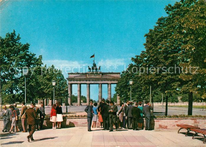 BERLIN  CITY Brandenburger Tor Hauptstadt der DDR