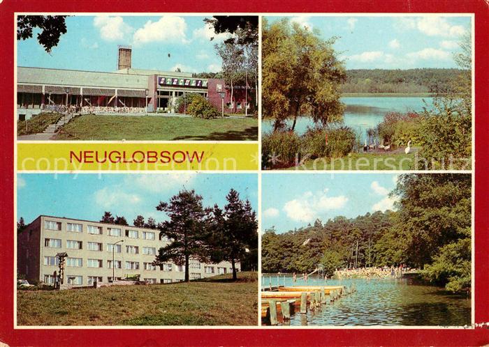 Neuglobsow FDGB Erholungsheim Dagowsee Urlauberwohnheim Bootsverleih Stechlinsee