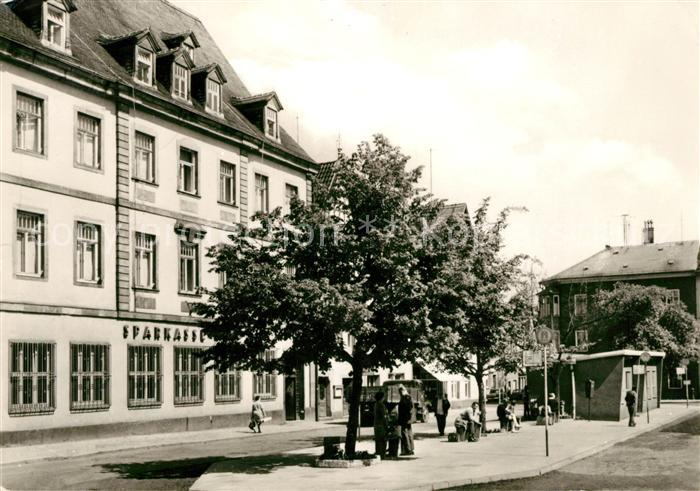 Neustadt Orla Am Markt Sparkasse Bushaltestelle