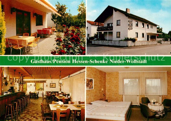 Nieder Woellstadt Gasthaus Pension Hessen Schenke Gaststube Fremdenzimmer