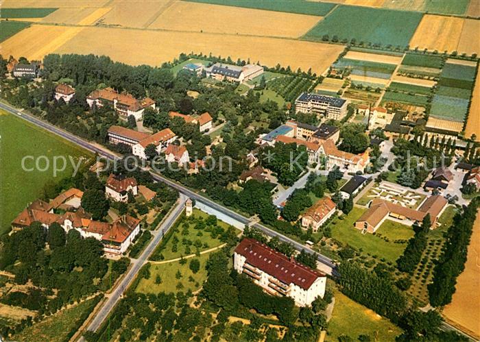 Neuerkerode Teilansicht mit Anstalten Fliegeraufnahme