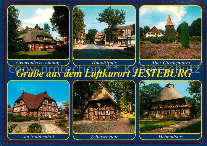 Jesteburg Gemeindeverwaltung Hauptstrasse Alter Glockenturm Heimathaus Zehntsche