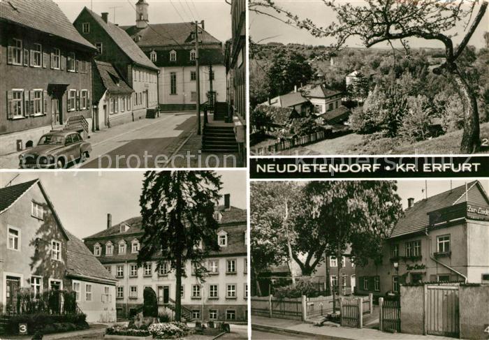 Neudietendorf Bahnhofstrasse Kirchberg Zinzendorfhaus Gasthaus Zur Linde